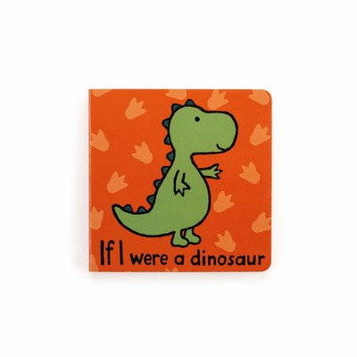 Jellycat If I Were A Dinosaur Board Books Australia | 984210KMY